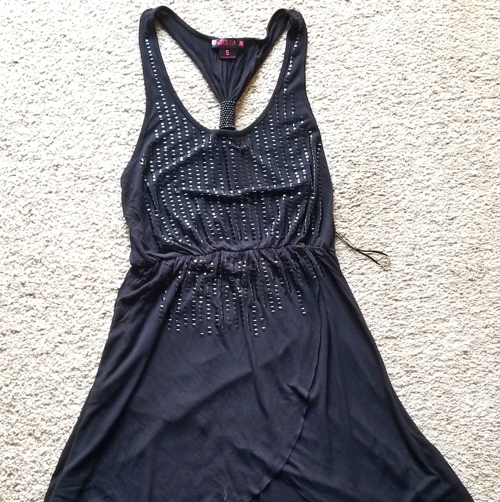 Black casual dress